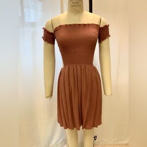 Altar’d State Smocked Off-The-Shoulder Sundress